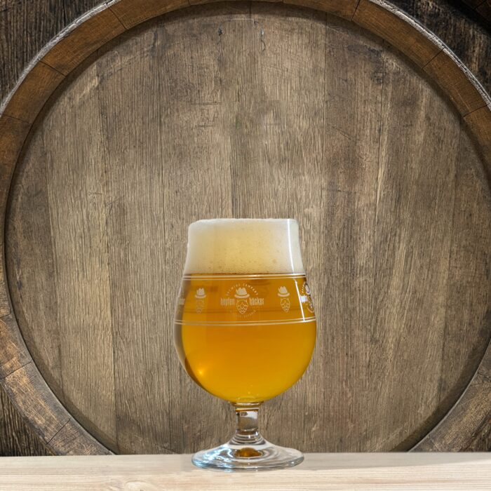 Hopfenhäcker Bierglas, 0,4 Liter
