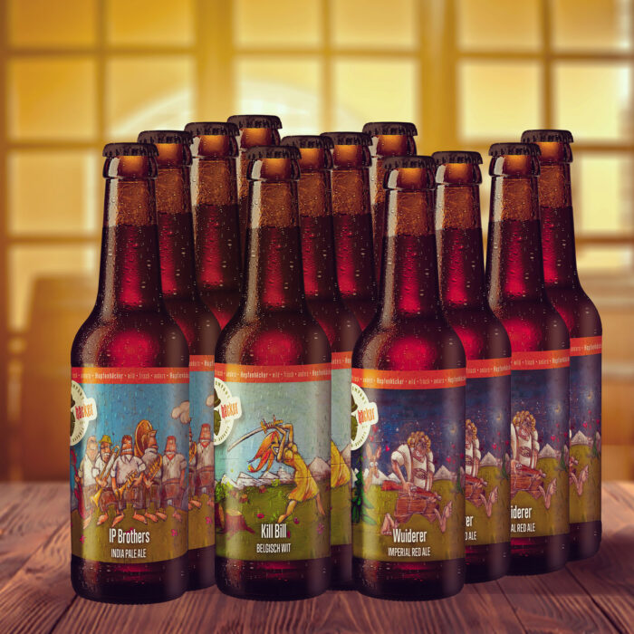 Die Hopfenhäcker Craft-Creationen in einem Paket - IP Brothers, Kill Bill, Wuiderer, Smokey Sten