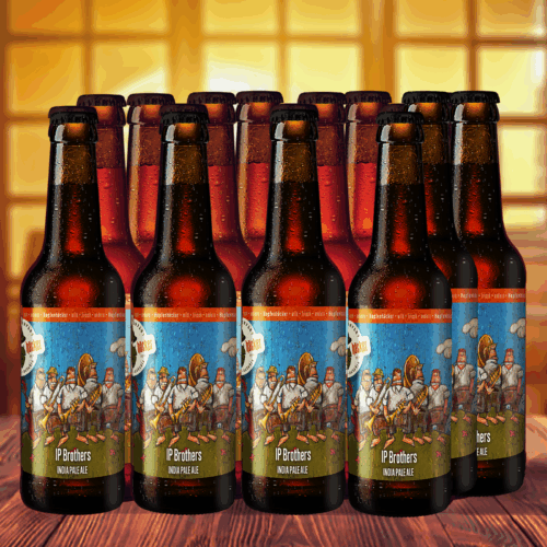 IP Brother's von Hopfenhäcker - ein IPA – India Pale Ale – wie noch nie zuvor gebraut - im Träger hier bestellen
